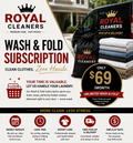 Wash & Fold Subscription