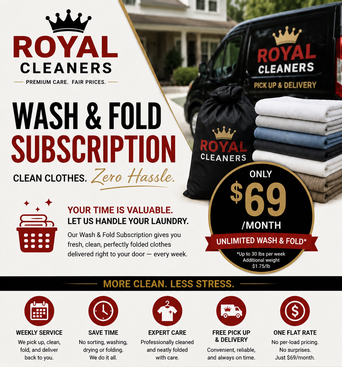 Wash & Fold Subscription